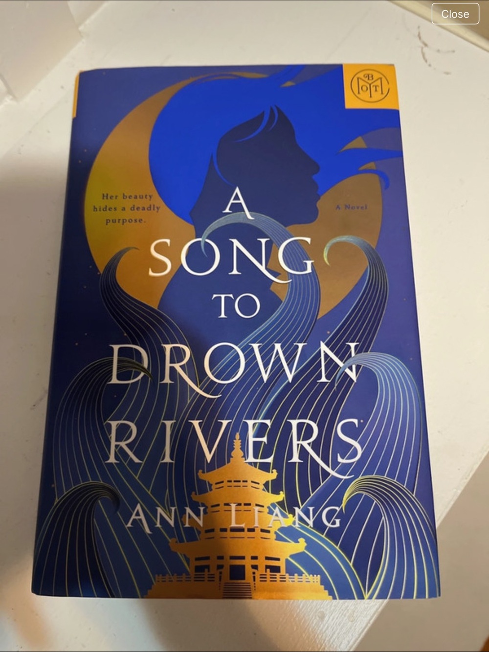 BOTM A Song to Drown Rivers Book